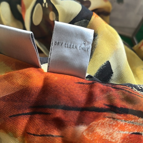 CHICO’S Silk Sheer Open Front Kimono/Cardigan - Picture 12 of 17